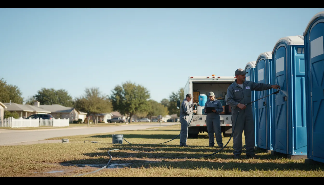 Long-Term Portable Toilet Rental in Smithboro, IL near me